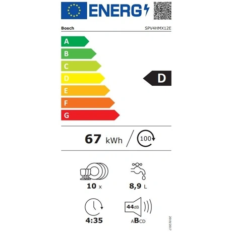 MOSOGATÓGÉP BEÉPÍTHETŐ 10 TERÍTÉK TELJESEN INTEGRÁLT 13 MOSOGATÓGÉP BEÉPÍTHETŐ 10 TERÍTÉK TELJESEN INTEGRÁLT - Image 13