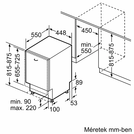 MOSOGATÓGÉP BEÉPÍTHETŐ 10 TERÍTÉK TELJESEN INTEGRÁLT 11 MOSOGATÓGÉP BEÉPÍTHETŐ 10 TERÍTÉK TELJESEN INTEGRÁLT - Image 11