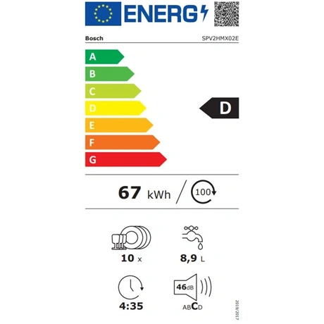 MOSOGATÓGÉP BEÉPÍTHETŐ 10 TERÍTÉK TELJESEN INTEGRÁLT 13 MOSOGATÓGÉP BEÉPÍTHETŐ 10 TERÍTÉK TELJESEN INTEGRÁLT - Image 13