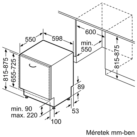 MOSOGATÓGÉP BEÉPÍTHETŐ 12 TERÍTÉK TELJESEN INTEGRÁLT 9 MOSOGATÓGÉP BEÉPÍTHETŐ 12 TERÍTÉK TELJESEN INTEGRÁLT - Image 9
