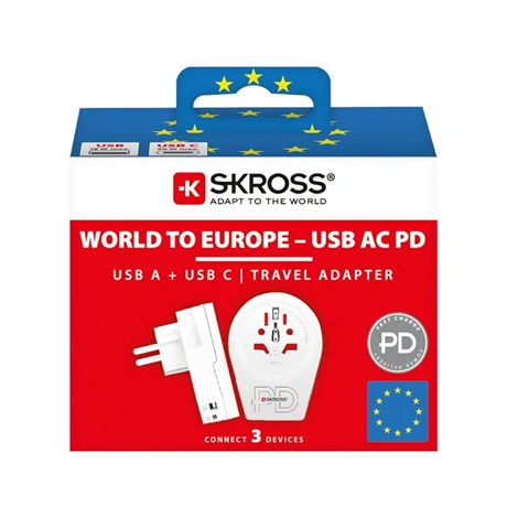 UTAZÓADAPTER WORLD TO EUROPE 20W PD - Image 5