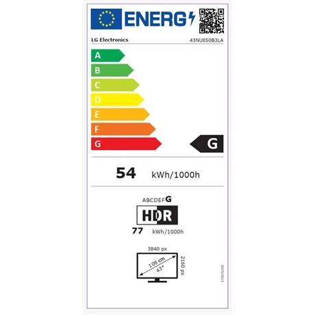 TV 43" 4K UHD NANO AI SMART TV, 2026 OKOS TV, 108CM , ULTRA HD UHD TV,WEBOS, - 11. kép