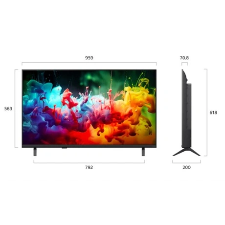 TV 43" 4K UHD QNED MINI LED  AI SMART TV, 2026,WEBOS , HDR10 PRO - 2. kép