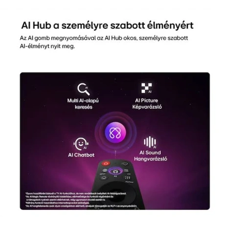 TV 43" 4K UHD QNED MINI LED  AI SMART TV, 2026,WEBOS , HDR10 PRO - 5. kép