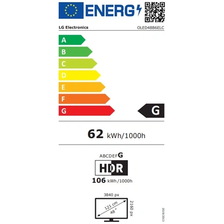 TV 48" 4K UHD OLED AI SMART TV 2026,DOLBY VISION WEBOS - 3. kép