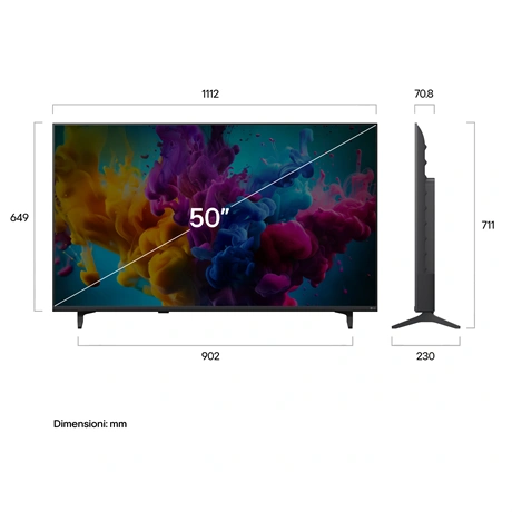 TV 50" 4K UHD QNEDEVO MINI LED AI SMART TV,2026 144 HZ VRR WEBOS 2 TV 50" 4K UHD QNEDEVO MINI LED AI SMART TV,2026 144 HZ VRR WEBOS - 2. kép