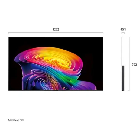 TV 55" 4K UHD OLED EVO AI SMART TV 2026,DOLBY VISION WEBOS  GAMING TV - 4. kép