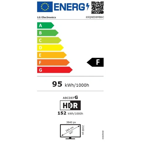 TV 65" 4K UHD QNEDEVO MINI LED  AI SMART TV,2026 144 HZ VRR WEBOS - Image 11