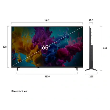 TV 65" 4K UHD QNEDEVO MINI LED  AI SMART TV,2026 144 HZ VRR WEBOS - Image 2