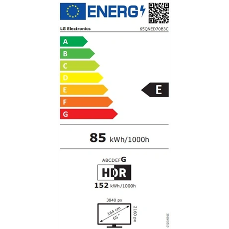 TV 65" 4K UHD QNED MINI LEDAI SMART TV, 2026,APPLE AIRPLAY WEBOS , HDR10 PRO - 3. kép