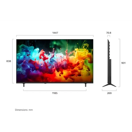 TV 65" 4K UHD QNED MINI LED AI SMART TV, 2026,WEBOS , HDR10 PRO - 2. kép