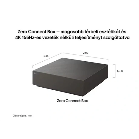 TV 83" 4K UHD OLED EVO AI SMART TV 2026,DOLBY VISION WEBOS  VEZETÉK NÉLKÜLI - 3. kép