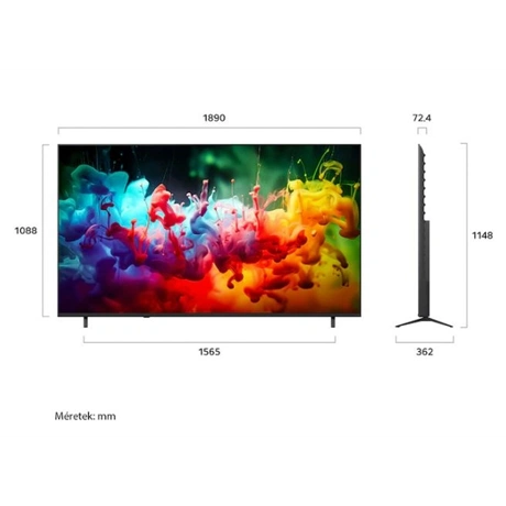 TV 85" 4K UHD QNED MINI LED AI SMART TV, 2026 ,WEBOS - 2. kép